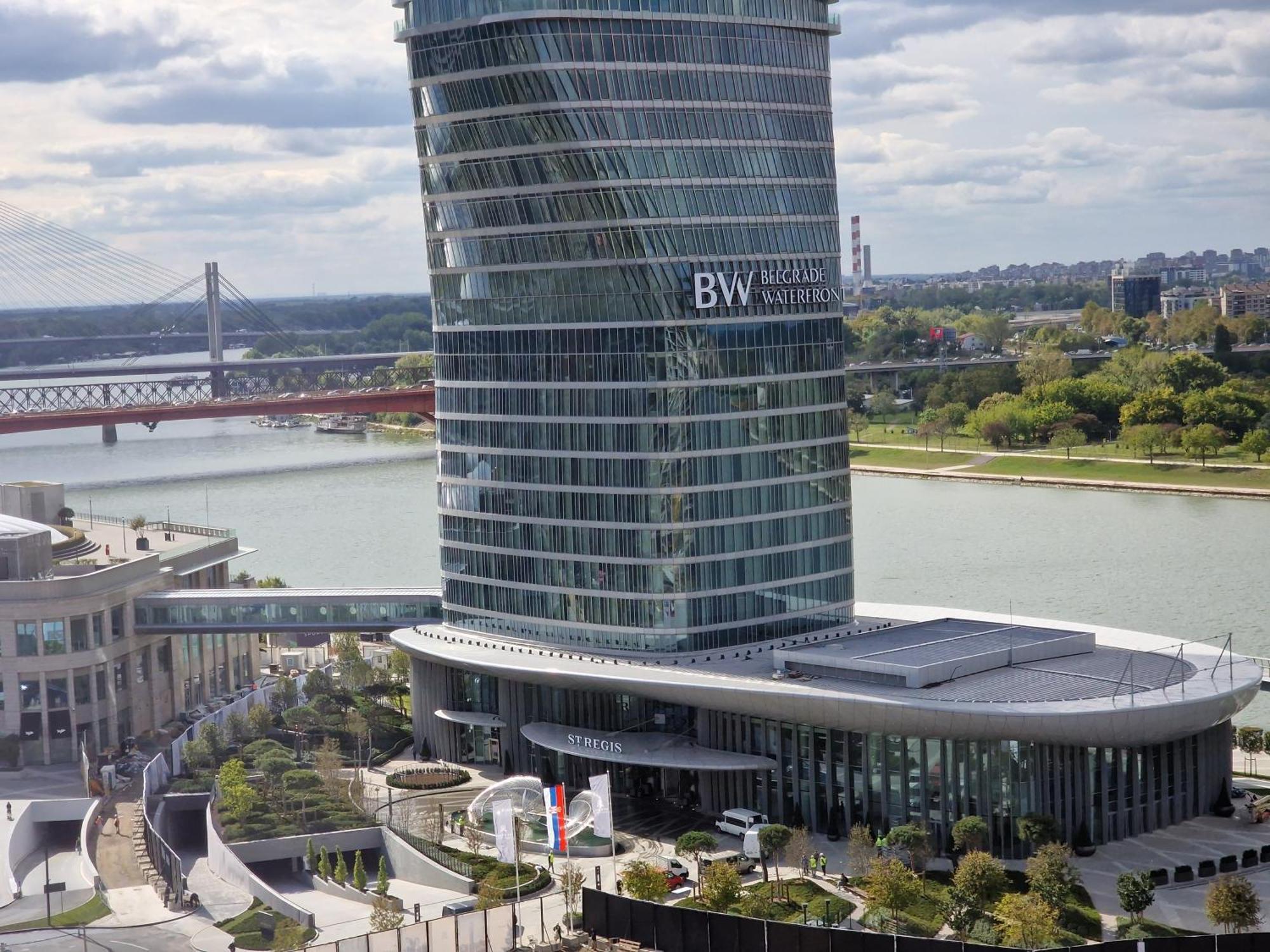 Апартаменты Beograd Na Vodi - BW Arcadia Luxury Экстерьер фото