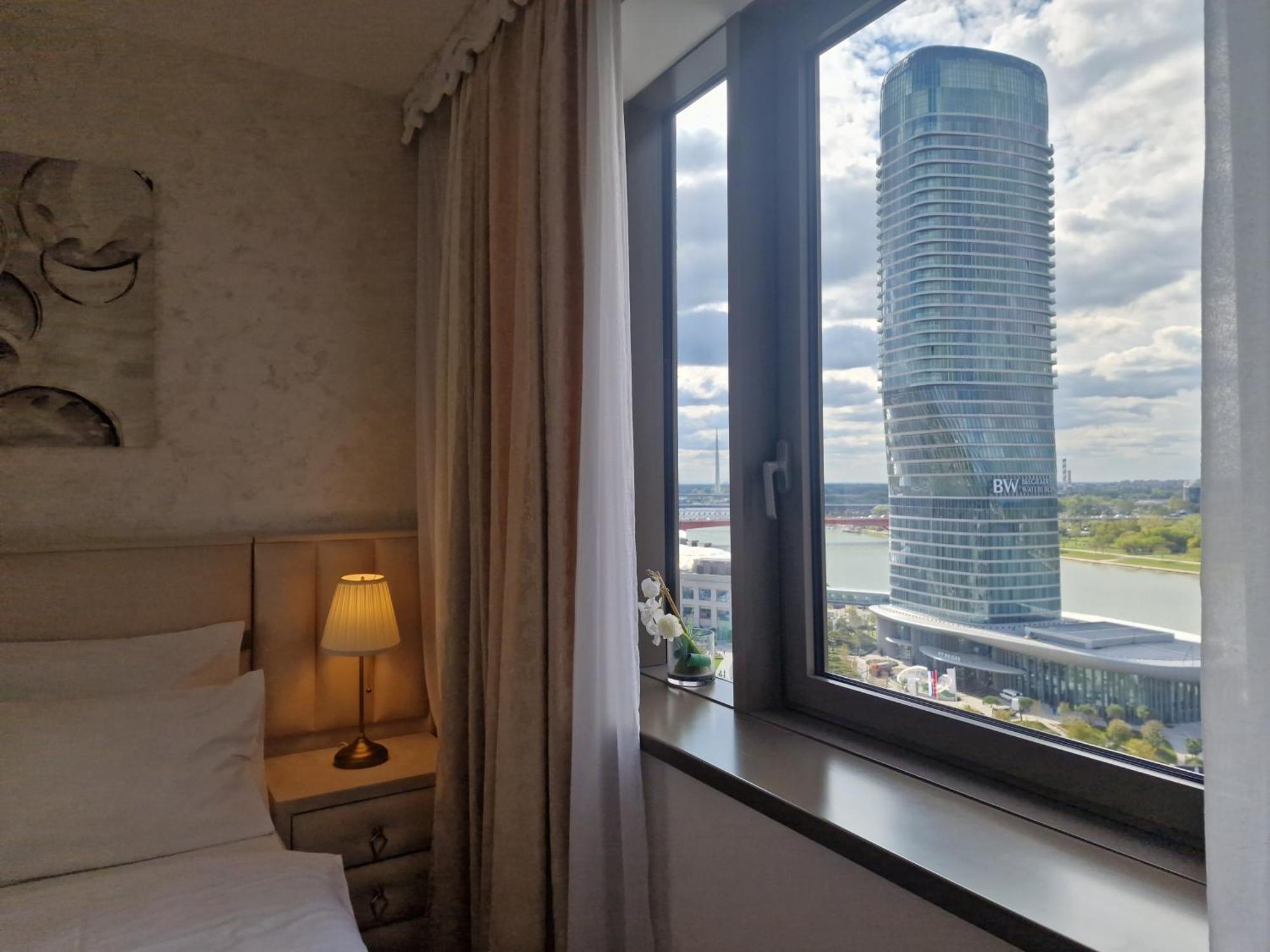 Апартаменты Beograd Na Vodi - BW Arcadia Luxury Экстерьер фото
